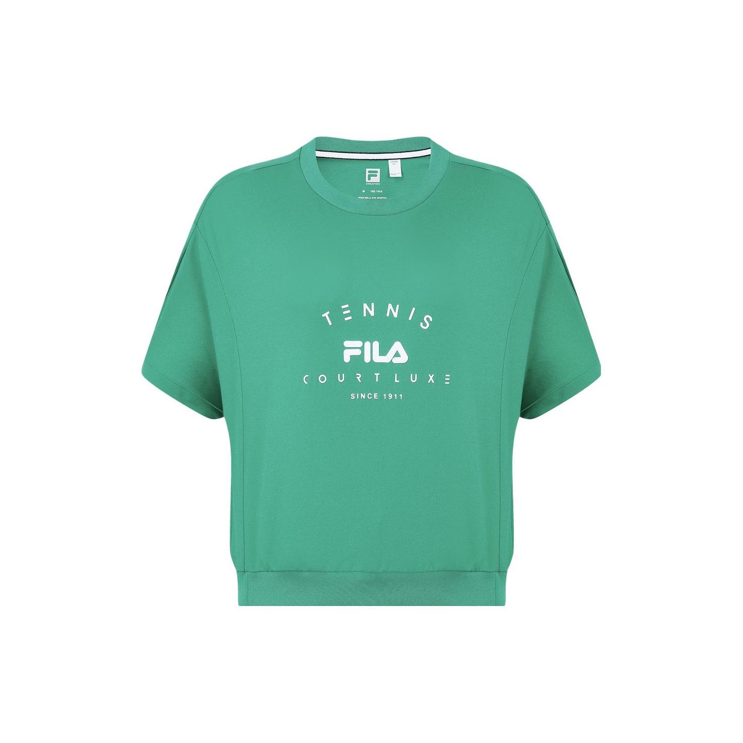New FILA Drop Shoulder Sleeve T Shirt Women s Ethereal Grass Green A11W333105F-GN L
New FILA Drop Shoulder Sleeve T Shirt Women s Ethereal Grass Green A11W333105F-GN L