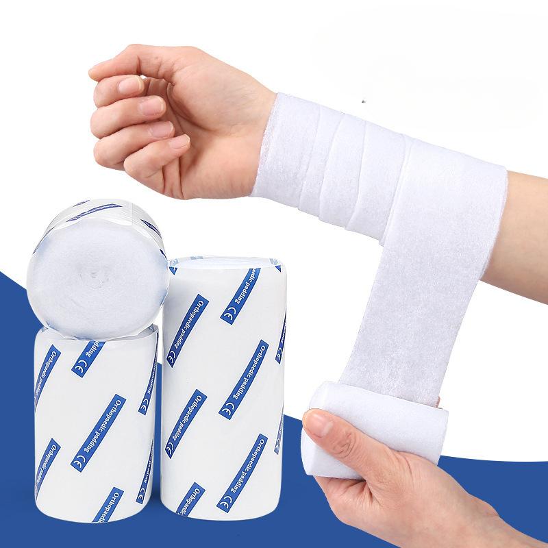 Gypsum PaddingElastic StretchingBase Cotton Yarn Bandaging Fixation Anti-displacement Auxiliary Basketball Sports Bandage 5cm білий
Gypsum PaddingElastic StretchingBase Cotton Yarn Bandaging Fixation Anti-displacement Auxiliary Basketball Sports Bandage 5cm білий