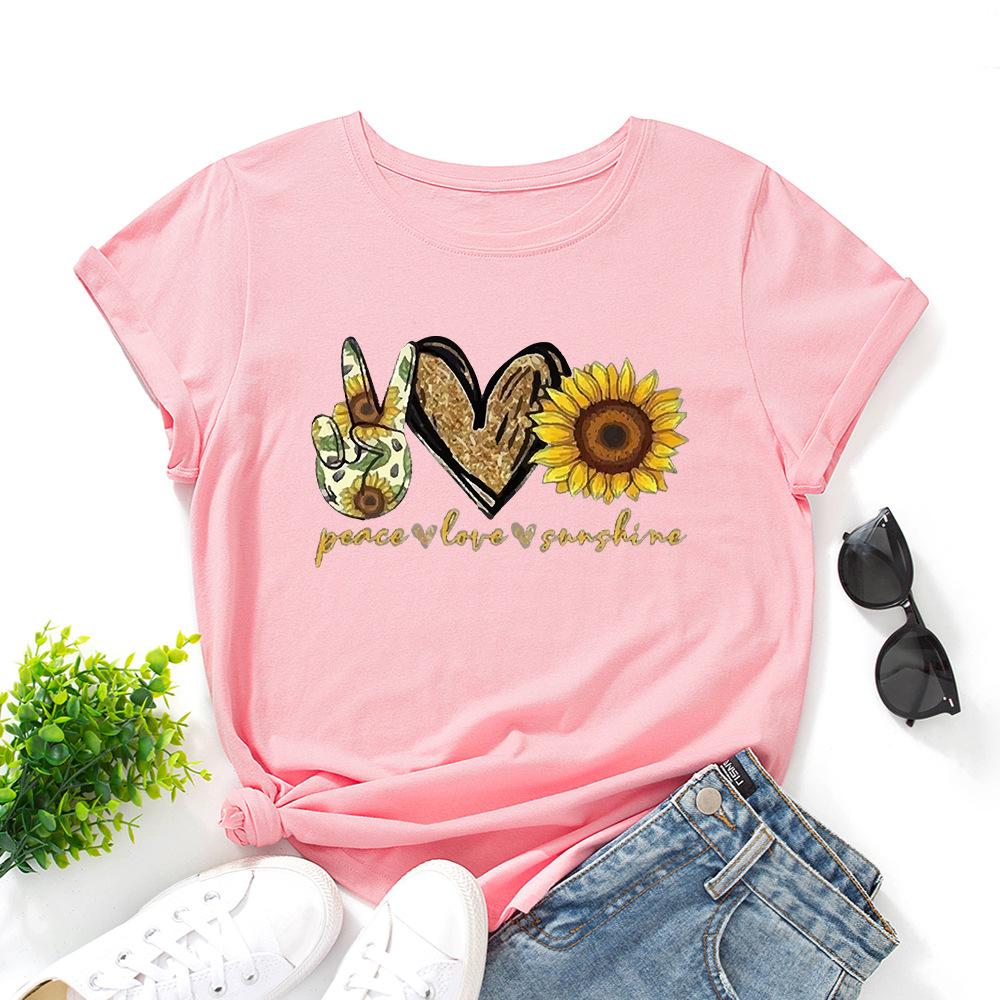 Хлопковая футболка с коротким рукавом и круглым вырезом, женская, с 2D-принтом, топы 3XL
Хлопковая футболка с коротким рукавом и круглым вырезом, женская, с 2D-принтом, топы 3XL