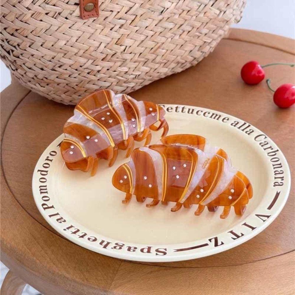 Coffee French Crab Clip Funny Acetic Acid Shark Clip Fashion Croissant Hair Claw Female Style3
Coffee French Crab Clip Funny Acetic Acid Shark Clip Fashion Croissant Hair Claw Female Style3