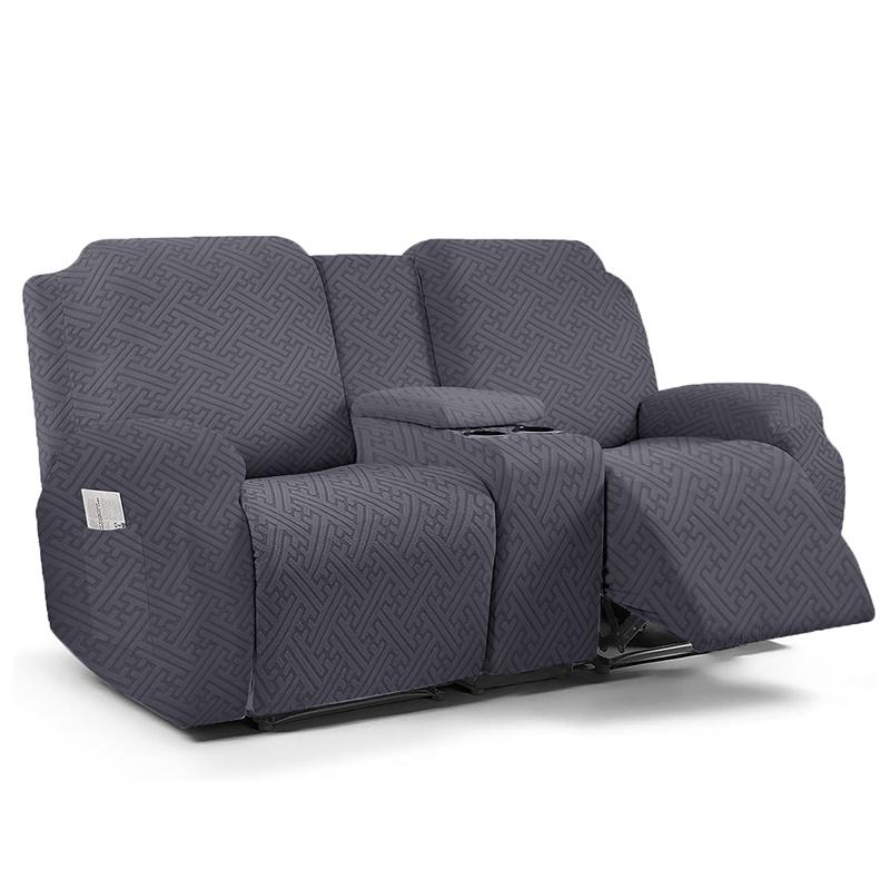 Jacquard Split Recliner Armchair Cover with Cup Holder 2Seater Reclining Slipcover Console Cover Stretch Relax Couch Cover Decor
Jacquard Split Recliner Armchair Cover with Cup Holder 2Seater Reclining Slipcover Console Cover Stretch Relax Couch Cover Decor