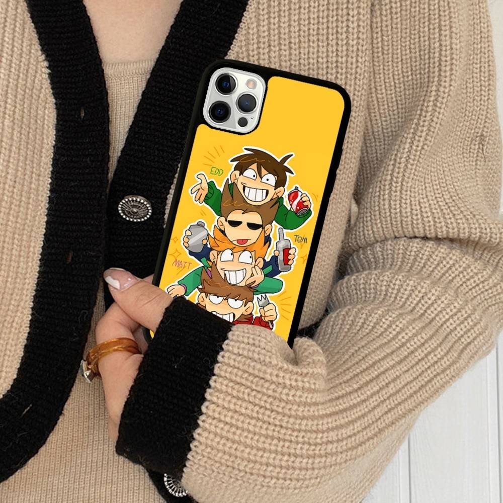 Cartoon Cute E-Eddsworlds Phone Case For IPhone 17 16 Pro Max 11 12 13 14 15 Hard PC+TPU Bracket Back Cover iPhone 12
Cartoon Cute E-Eddsworlds Phone Case For IPhone 17 16 Pro Max 11 12 13 14 15 Hard PC+TPU Bracket Back Cover iPhone 12