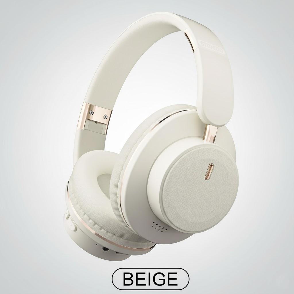 BT53 Wireless Headphones Noise Cancelling High Fidelity Sound Comfortable Foldable Design for All Day Use бежевий
BT53 Wireless Headphones Noise Cancelling High Fidelity Sound Comfortable Foldable Design for All Day Use бежевий