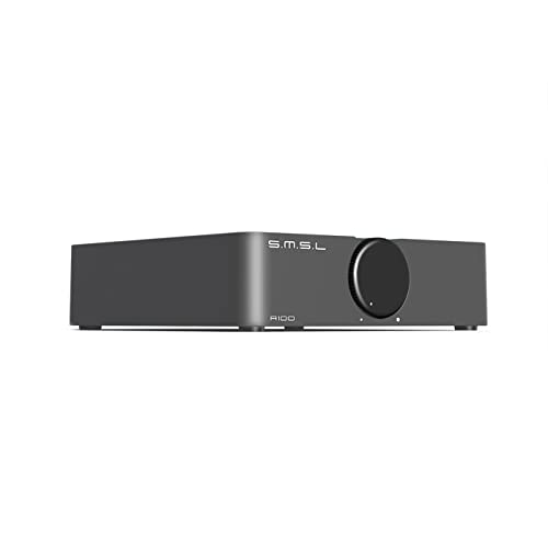 S.M.S.L A100 Компактний підсилювач потужності Bluetooth 5.0 для Hi-Fi колонок, оснащений підсилювачем IC MA12070 , 2.2-канальний, 2.1-канальний, 2.0-канальний Цифровий аудіо Class D
S.M.S.L A100 Компактний підсилювач потужності Bluetooth 5.0 для Hi-Fi колонок, оснащений підсилювачем IC MA12070 , 2.2-канальний, 2.1-канальний, 2.0-канальний Цифровий аудіо Class D