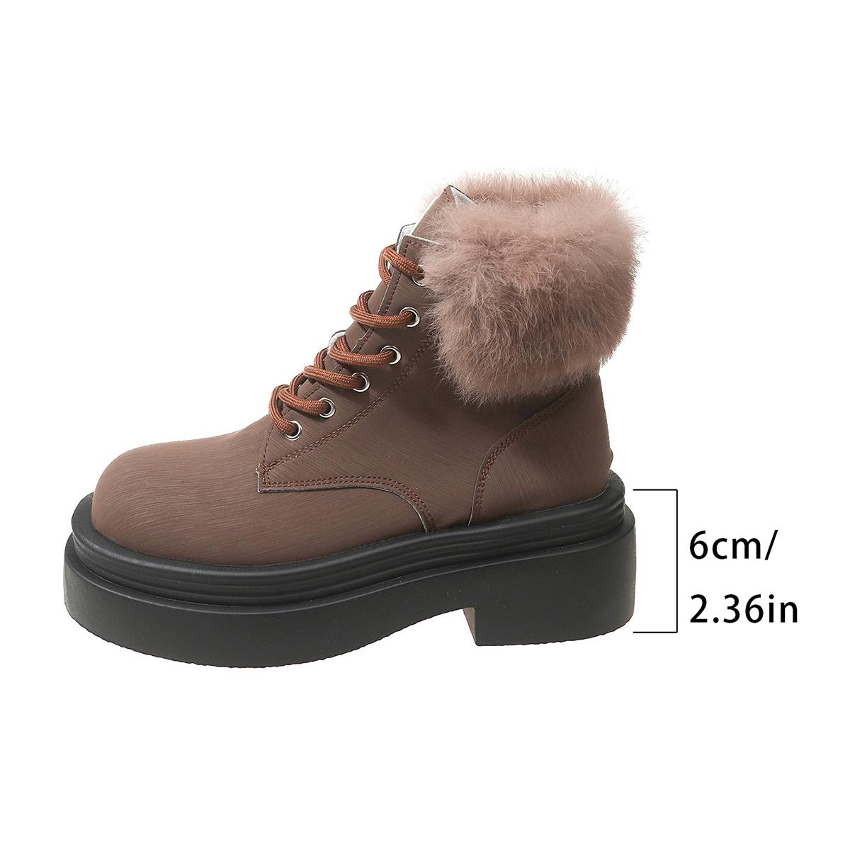 Зимние женские ботильоны с круглым носком и бархатной платформой, сохраняющей тепло, женские ботинки, повседневные женские ботинки на платформе для активного отдыха 40 коричневый
Зимние женские ботильоны с круглым носком и бархатной платформой, сохраняющей тепло, женские ботинки, повседневные женские ботинки на платформе для активного отдыха 40 коричневый