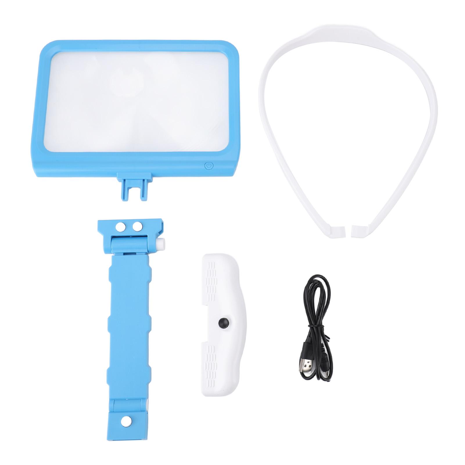 Neck Hanging Magnifying Glass Detachable 5X Magnification Hands Librate Magnifying Glass with 48 помаранчевий
Neck Hanging Magnifying Glass Detachable 5X Magnification Hands Librate Magnifying Glass with 48 помаранчевий