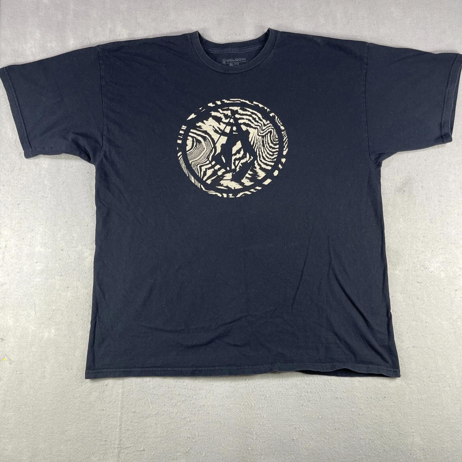 Volcom T-Shirt Men s 2XL Black 100% Cotton Logo Crew Neck Short Sleeve Pullover M
Volcom T-Shirt Men s 2XL Black 100% Cotton Logo Crew Neck Short Sleeve Pullover M