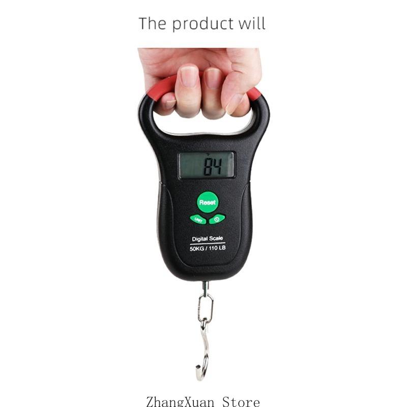 Portable Luggage Scale 110 Lbs High Travel Digital Hanging Scales 50kg with Hook for Household ABS Material 3XUF CN
Portable Luggage Scale 110 Lbs High Travel Digital Hanging Scales 50kg with Hook for Household ABS Material 3XUF CN