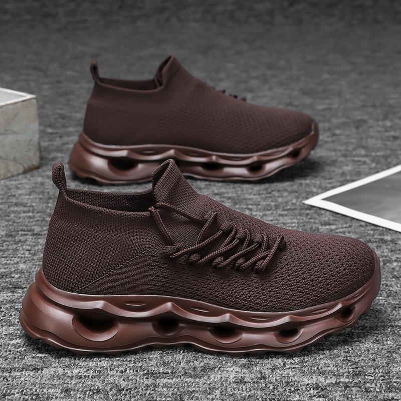 New breathable fly-woven sports shoes casual shoes soft sole light one-pedal walking shoes net shoes 42 хакі
New breathable fly-woven sports shoes casual shoes soft sole light one-pedal walking shoes net shoes 42 хакі