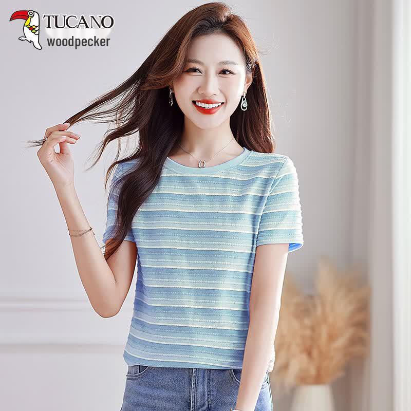 TUCANO Women s Striped Round Neck T-Shirt XL
TUCANO Women s Striped Round Neck T-Shirt XL
