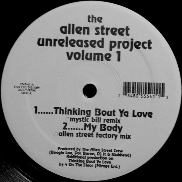 12-дюймовая пластинка ALLEN STREET CREW - Неизданный проект Allen Street TNT41 TNT Records 1995 US Танцевальная и электронная музыка Б/у
12-дюймовая пластинка ALLEN STREET CREW - Неизданный проект Allen Street TNT41 TNT Records 1995 US Танцевальная и электронная музыка Б/у