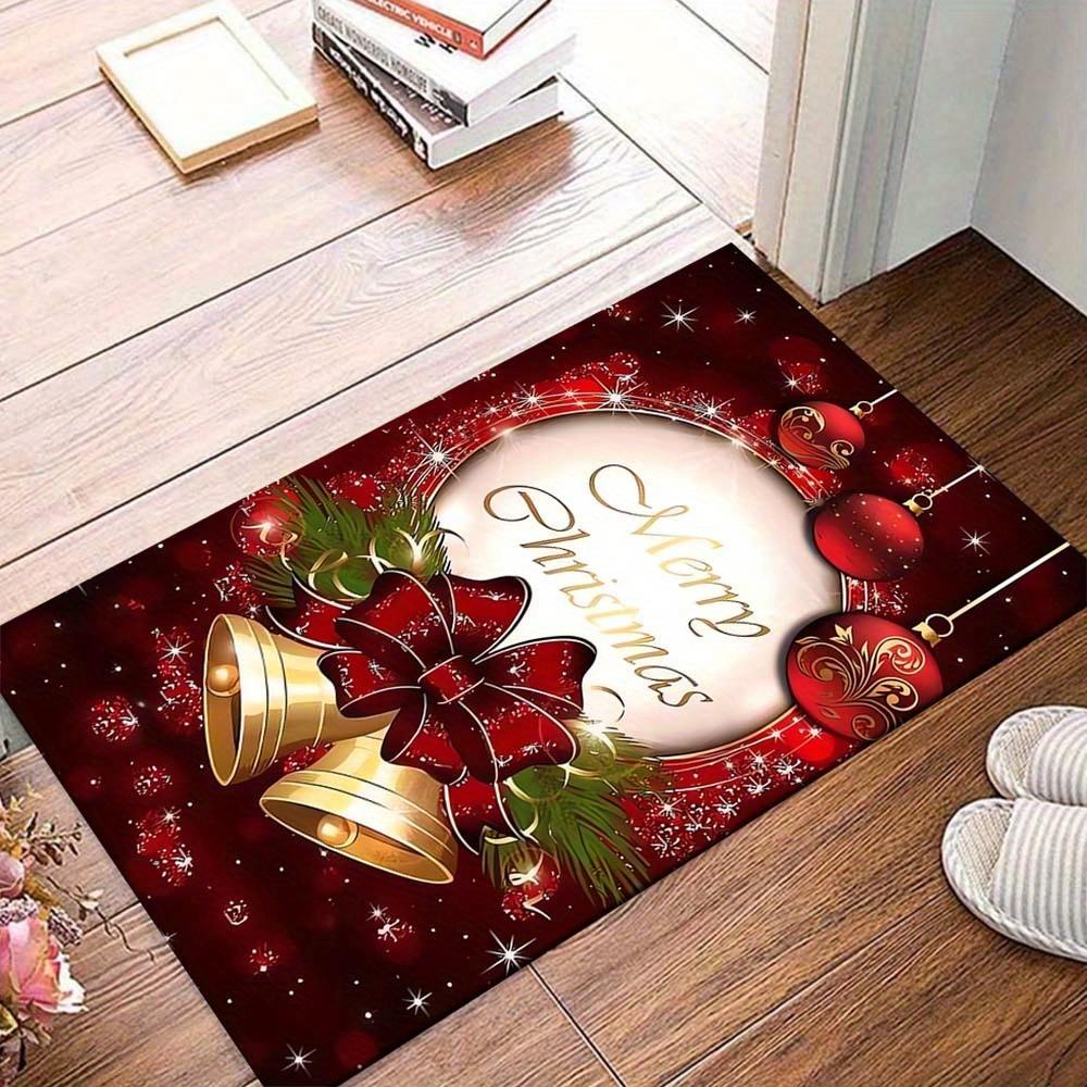 1pc Christmas Bells and Wishes Area Rug, Slip-Resistant, Easy-Clean, Stain-Resistant, Perfect for Cozy Living Rooms, Bedrooms, Kitchens, Off 60cm by 90cm
1pc Christmas Bells and Wishes Area Rug, Slip-Resistant, Easy-Clean, Stain-Resistant, Perfect for Cozy Living Rooms, Bedrooms, Kitchens, Off 60cm by 90cm