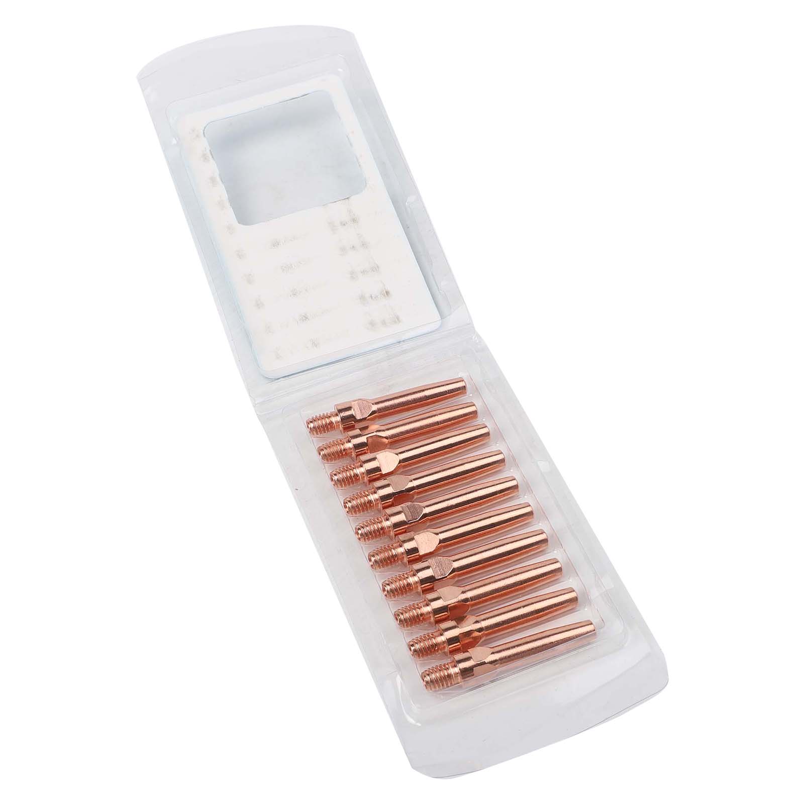 Copper Tips Conductive Tips Clog-Free Performance Designed For Stability For Welding Equipment Copper Conductive Welding Tip 1.4mm
Copper Tips Conductive Tips Clog-Free Performance Designed For Stability For Welding Equipment Copper Conductive Welding Tip 1.4mm