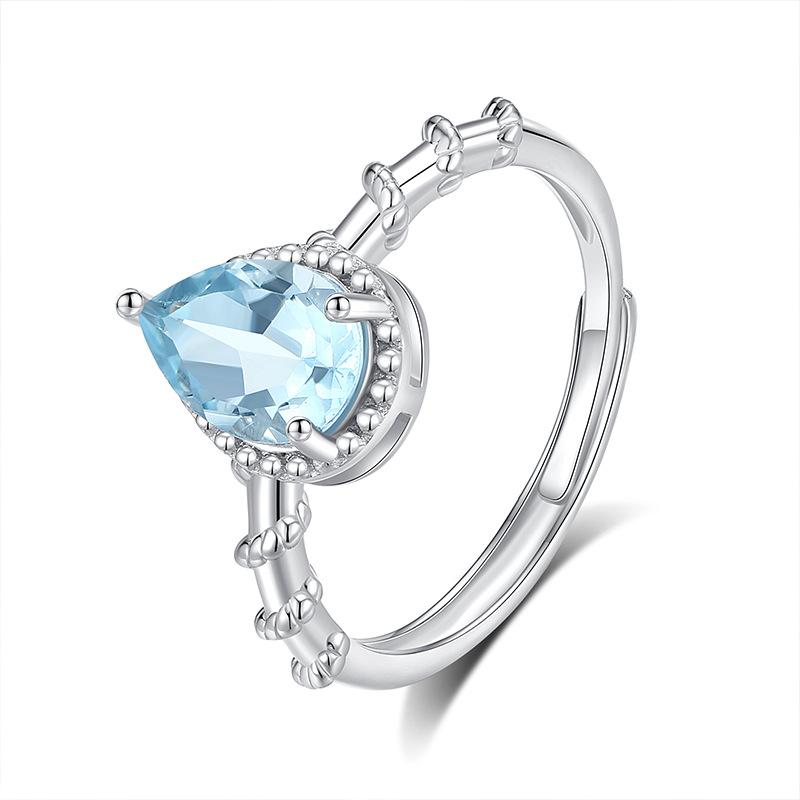 New product water drop natural crystal stone olivine colored treasure ring s925 sterling silver niche finger ring fashion retro jewelry gift opening adjustable
New product water drop natural crystal stone olivine colored treasure ring s925 sterling silver niche finger ring fashion retro jewelry gift opening adjustable