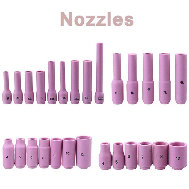 50Pcs TIG Welding Torch Gas Lens For WP17 WP18 WP26 TIG Back Cap Collet And Collet Body Spares Kit Durable Practical Accessories
50Pcs TIG Welding Torch Gas Lens For WP17 WP18 WP26 TIG Back Cap Collet And Collet Body Spares Kit Durable Practical Accessories