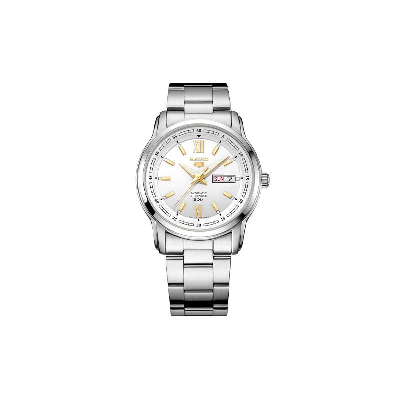 SEIKO Seiko5 No. 5 sports steel belt waterproof business mechanical movement Steel Strap men s watch silver dial SNKP15K1
SEIKO Seiko5 No. 5 sports steel belt waterproof business mechanical movement Steel Strap men s watch silver dial SNKP15K1