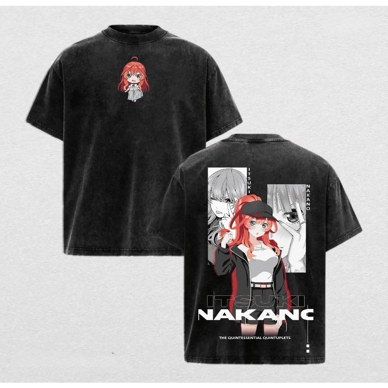 The Quintessential Quintuplets Itsuki T-shirt Anime Y2k Washed T Shirt Summer Short Sleeve Cotton Tees Tops Men Women Clothing S чёрный
The Quintessential Quintuplets Itsuki T-shirt Anime Y2k Washed T Shirt Summer Short Sleeve Cotton Tees Tops Men Women Clothing S чёрный