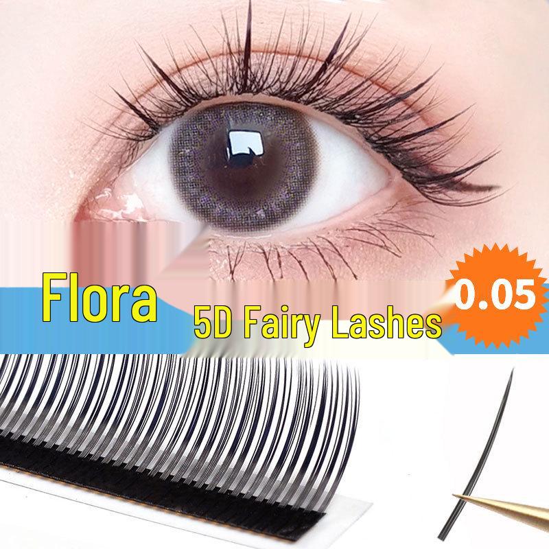 5D Flower Goddess Comic Style Single Cluster Eyelash Extensions with Velvet Texture Mixed Length 8-12mm
5D Flower Goddess Comic Style Single Cluster Eyelash Extensions with Velvet Texture Mixed Length 8-12mm