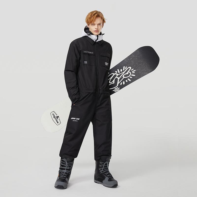 Thick Men Women One-Piece Ski Jumpsuit Outdoor Sports Snowboard Jacket Warm Jump Suit Waterproof Winter Clothes Overalls Hooded S чёрный
Thick Men Women One-Piece Ski Jumpsuit Outdoor Sports Snowboard Jacket Warm Jump Suit Waterproof Winter Clothes Overalls Hooded S чёрный