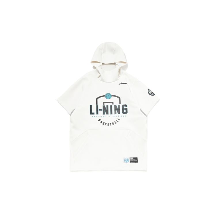 Мужская толстовка с капюшоном и коротким рукавом Li Ning Basketball Series, цвет Cloud-White AWDQA51-1 XXXL
Мужская толстовка с капюшоном и коротким рукавом Li Ning Basketball Series, цвет Cloud-White AWDQA51-1 XXXL