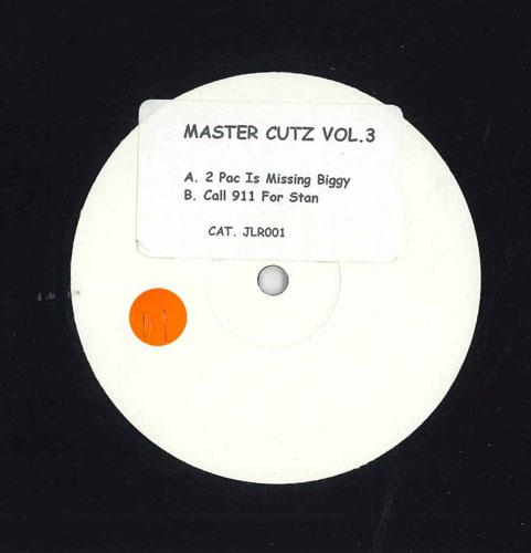 12inch Record VARIOUS Master Cutz Vol. 3 JLR001 NOT ON LABEL Unknown Rap HipHopRB Used
12inch Record VARIOUS Master Cutz Vol. 3 JLR001 NOT ON LABEL Unknown Rap HipHopRB Used