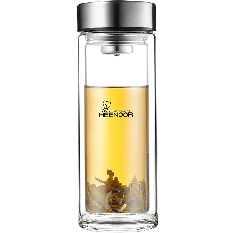 Heenoor XN-9607K Double-Wall Antibacterial Glass Tea Cup
Heenoor XN-9607K Double-Wall Antibacterial Glass Tea Cup