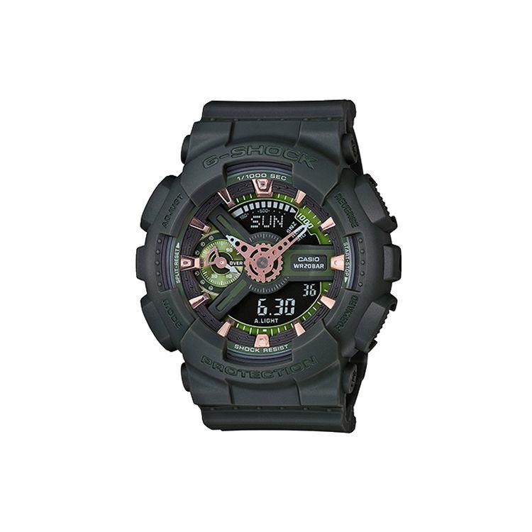 Casio LCD/Analog Dual Display Series Fashion Trend Vitality Street Classic Analog Dual Display Sports Waterproof Quartz Movement GMA-S110CM-3A Jasper Watch Dial
Casio LCD/Analog Dual Display Series Fashion Trend Vitality Street Classic Analog Dual Display Sports Waterproof Quartz Movement GMA-S110CM-3A Jasper Watch Dial