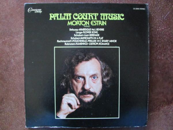 LP Record MORTON ESTRIN - Palm Court Music CS2095 CONNOISSEUR SOC 1976 US Classical Used
LP Record MORTON ESTRIN - Palm Court Music CS2095 CONNOISSEUR SOC 1976 US Classical Used