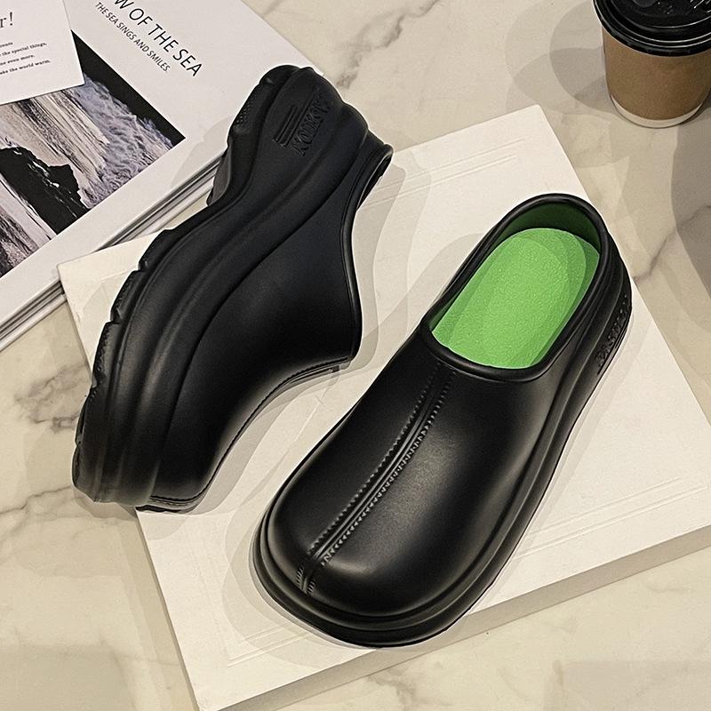 Fashion EVA Mens Slip-On Sandals Non-Slip Waterproof Oil-Resistant Summer Kitchen Work Shoe Thick Sole Comfortable Nursing Rain Footwear 44-45
Fashion EVA Mens Slip-On Sandals Non-Slip Waterproof Oil-Resistant Summer Kitchen Work Shoe Thick Sole Comfortable Nursing Rain Footwear 44-45