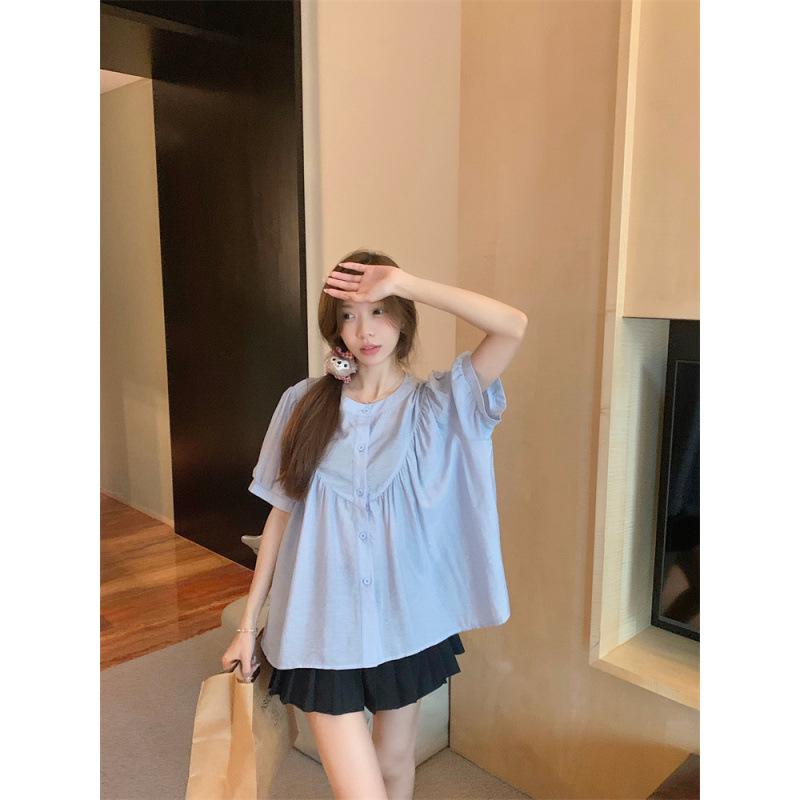 Women s Plus Size Chiffon Puff Sleeve Top – Versatile Summer Sun Protection 2XL синій
Women s Plus Size Chiffon Puff Sleeve Top – Versatile Summer Sun Protection 2XL синій