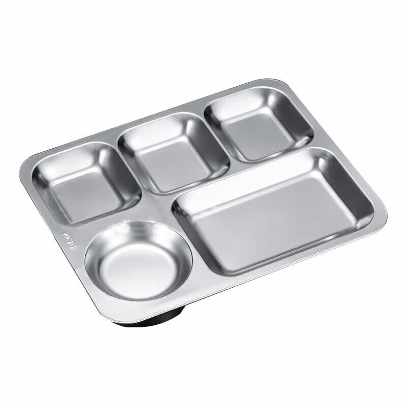 School Canteen 304 Stainless Steel Divided Meal Plate
School Canteen 304 Stainless Steel Divided Meal Plate
