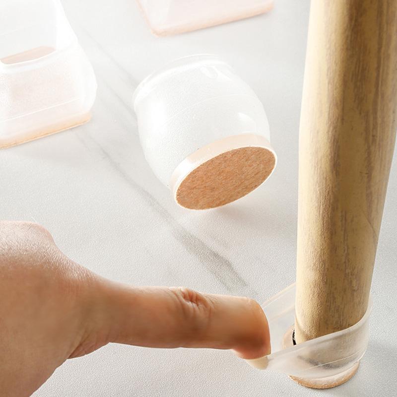 Table Chair Leg Protectors Cover Round Square Caps for Furniture Foot Legs Floor Protector with Wrapped Felt Bottom Pad
Table Chair Leg Protectors Cover Round Square Caps for Furniture Foot Legs Floor Protector with Wrapped Felt Bottom Pad