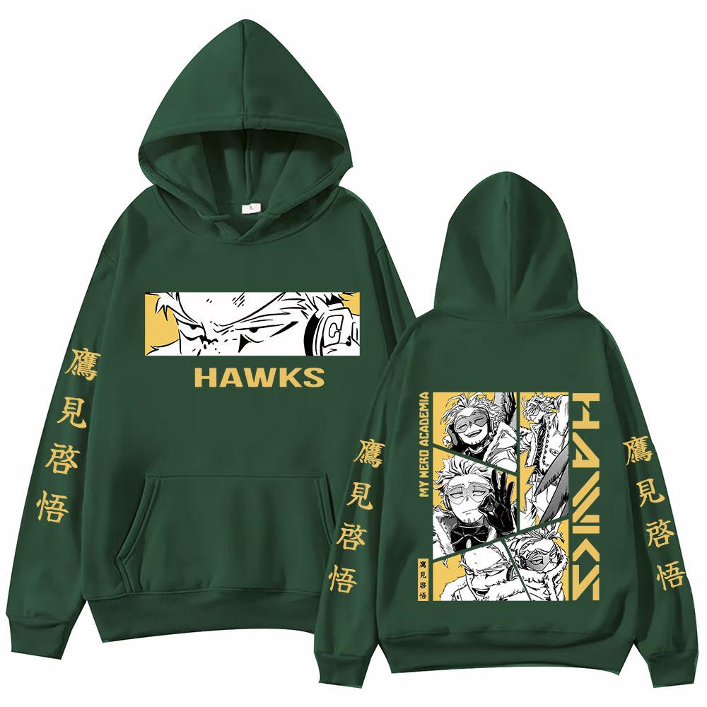 Аниме Моя геройская академия Хоукс Осень/Зима Флисовое худи Харадзюку Хип-хоп Пуловер S
Аниме Моя геройская академия Хоукс Осень/Зима Флисовое худи Харадзюку Хип-хоп Пуловер S