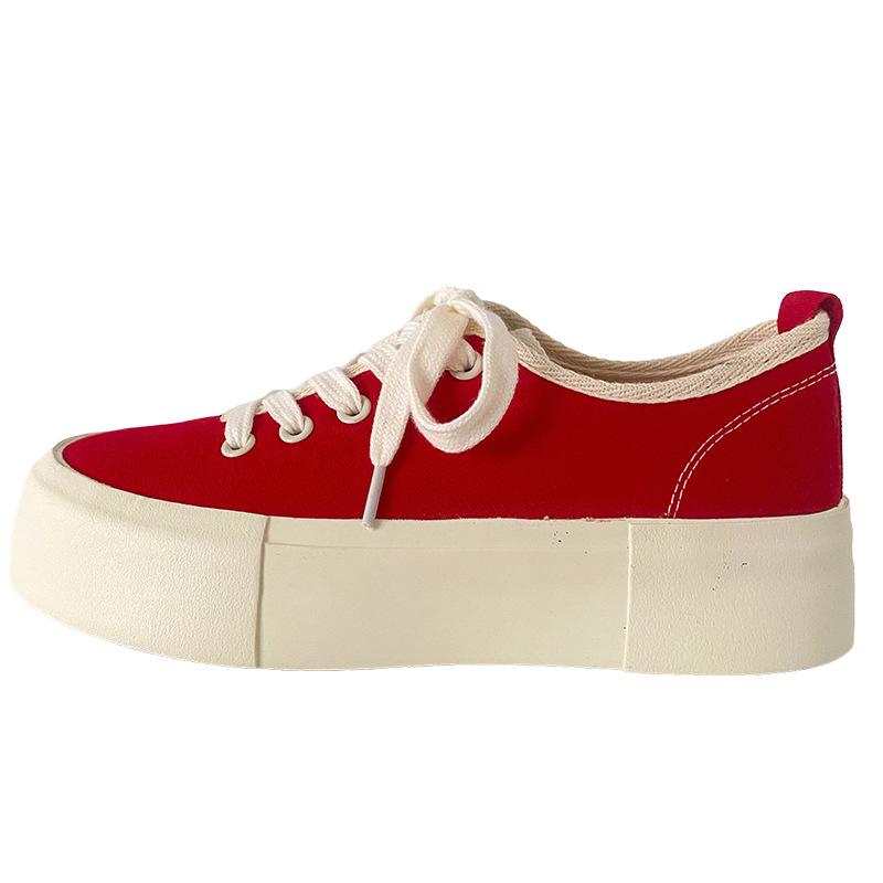 1219 retro canvas shoes women s shoes 2025 new board shoes spring and autumn small black shoes casual round head chic versatile student 40 червоний
1219 retro canvas shoes women s shoes 2025 new board shoes spring and autumn small black shoes casual round head chic versatile student 40 червоний