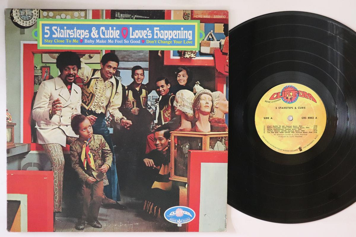LP Record 5 STAIRSTEPS & CUBIE - Love s Happening CRS8002 CURTOM 1969 US Soul/Funk Used
LP Record 5 STAIRSTEPS & CUBIE - Love s Happening CRS8002 CURTOM 1969 US Soul/Funk Used