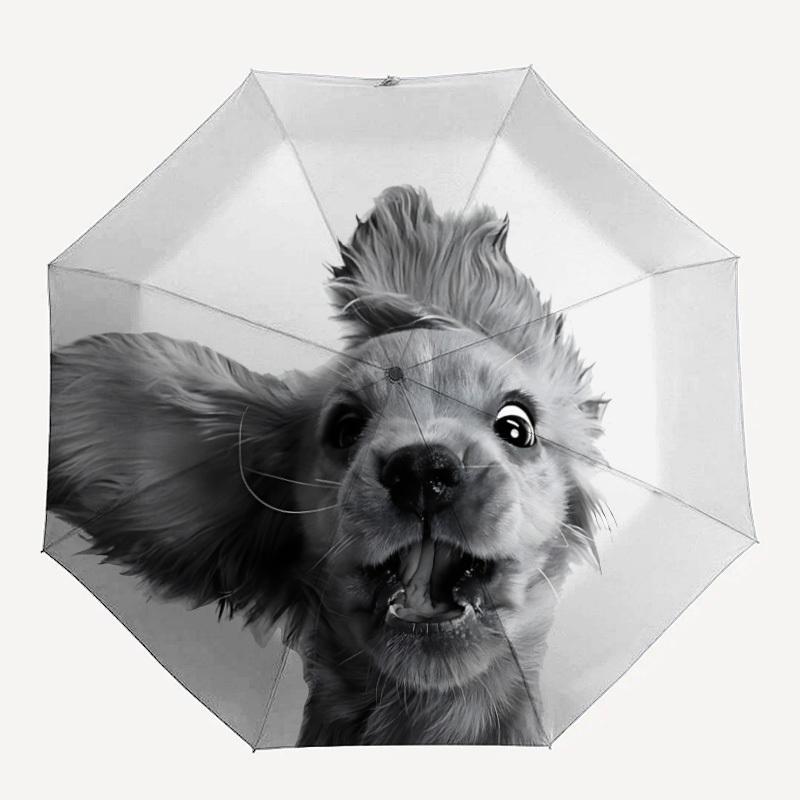 1pc Puppy PlayfulAutomatic Folding Umbrella, Portable Collapsible Design, Casual Outdoor Accessory, for All Seasons075
1pc Puppy PlayfulAutomatic Folding Umbrella, Portable Collapsible Design, Casual Outdoor Accessory, for All Seasons075
