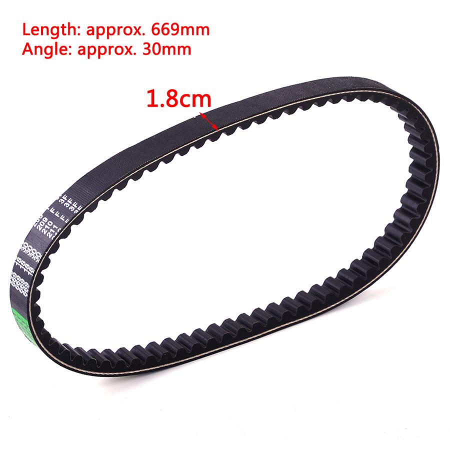 Новый OEM669-18-30 Угол канавки 30° Приводной ремень для скутеров и мопедов GY6 49cc 50cc
Новый OEM669-18-30 Угол канавки 30° Приводной ремень для скутеров и мопедов GY6 49cc 50cc