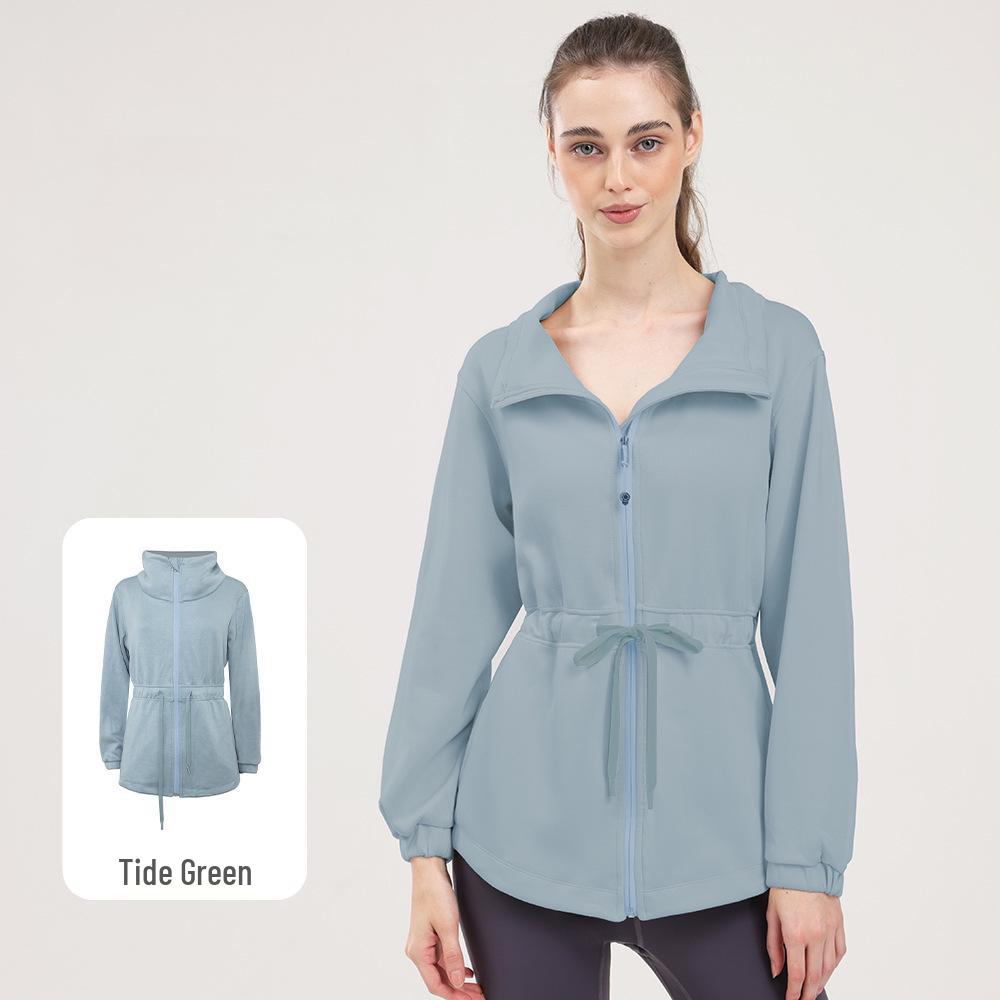 Women s Yoga Windbreaker Jacket with Cinched Waist - Fitness & Sportswear Top M
Women s Yoga Windbreaker Jacket with Cinched Waist - Fitness & Sportswear Top M