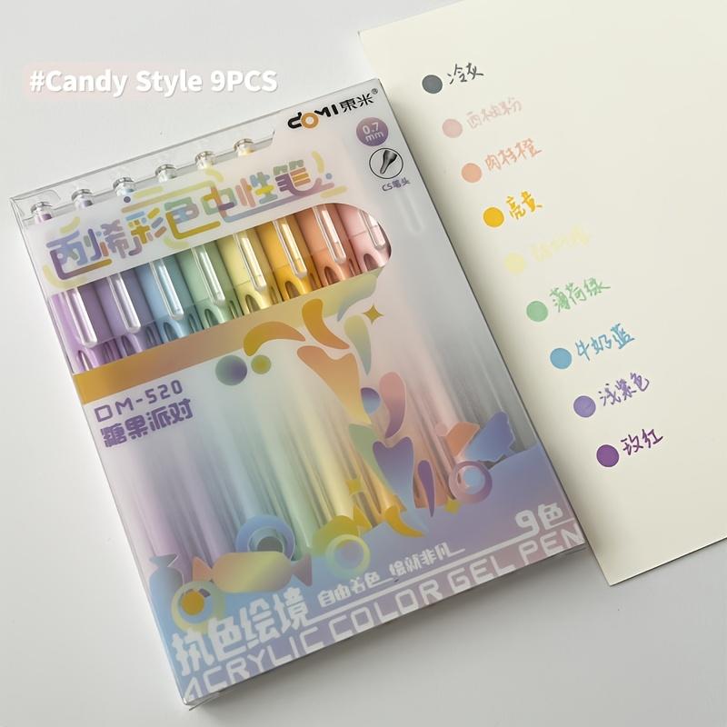 9pcs Professional Colored Gel Pen Set 0.7mm Fine Point Multicolor for Drawing Painting Office Art Writing Stationery
9pcs Professional Colored Gel Pen Set 0.7mm Fine Point Multicolor for Drawing Painting Office Art Writing Stationery