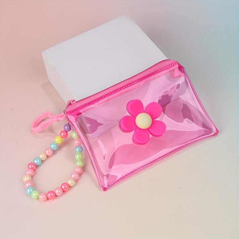Прозрачный ПВХ Шикарный Кошелек для Монет | Компактный Держатель для Ключей и Карт, Застежка-молния | Легко Чистить с Шариковой Цепочкой розовый
Прозрачный ПВХ Шикарный Кошелек для Монет | Компактный Держатель для Ключей и Карт, Застежка-молния | Легко Чистить с Шариковой Цепочкой розовый