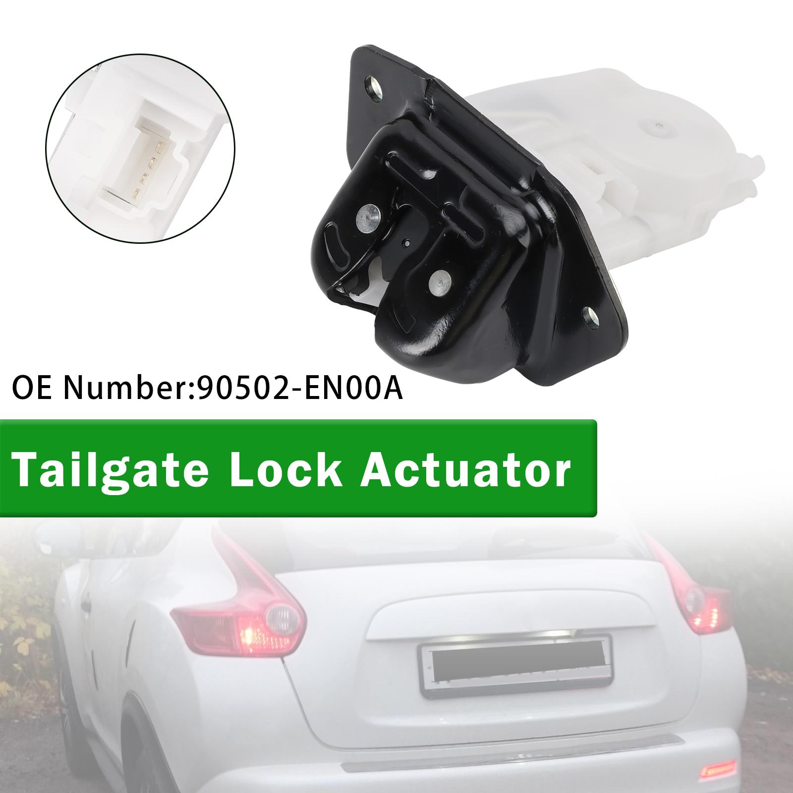 Tailgate Lock Actuator 90502-EN00A For NISSAN Juke F15 10-19 NOTE E11 NE11 2006-2012
Tailgate Lock Actuator 90502-EN00A For NISSAN Juke F15 10-19 NOTE E11 NE11 2006-2012