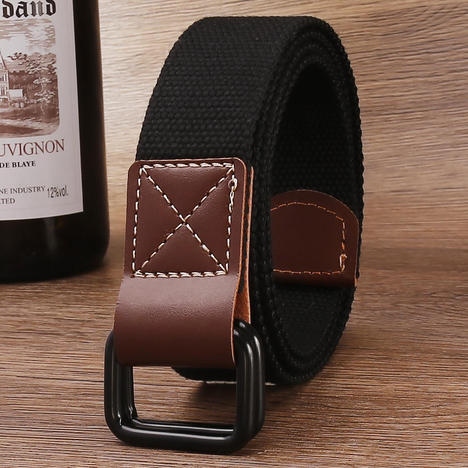 Текстильный ремень с двойной кольцевой пряжкой, мужской и женский холщовый универсальный повседневный ремень, джинсовый ремень для инструментов 120cm чёрный
Текстильный ремень с двойной кольцевой пряжкой, мужской и женский холщовый универсальный повседневный ремень, джинсовый ремень для инструментов 120cm чёрный