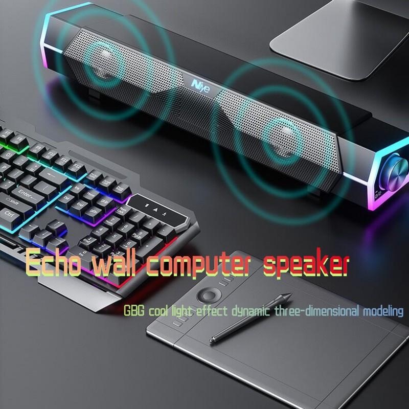 Новая звуковая панель Cinema Surround Sound 5.3, Bluetooth-динамик, двойной динамик, настольный компьютер, киберспортивный RGB-динамик, звуковая карта, сабвуфер
Новая звуковая панель Cinema Surround Sound 5.3, Bluetooth-динамик, двойной динамик, настольный компьютер, киберспортивный RGB-динамик, звуковая карта, сабвуфер
