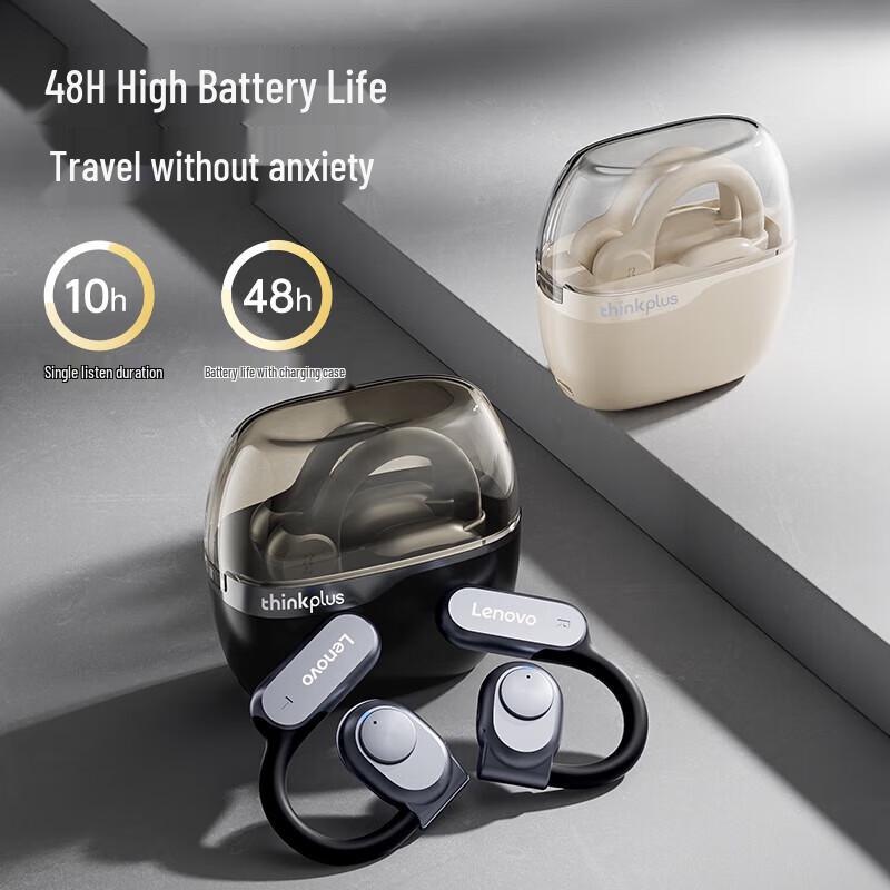 Lenovo LP76B Open-Ear Bluetooth Ear Hook Headphones
Lenovo LP76B Open-Ear Bluetooth Ear Hook Headphones