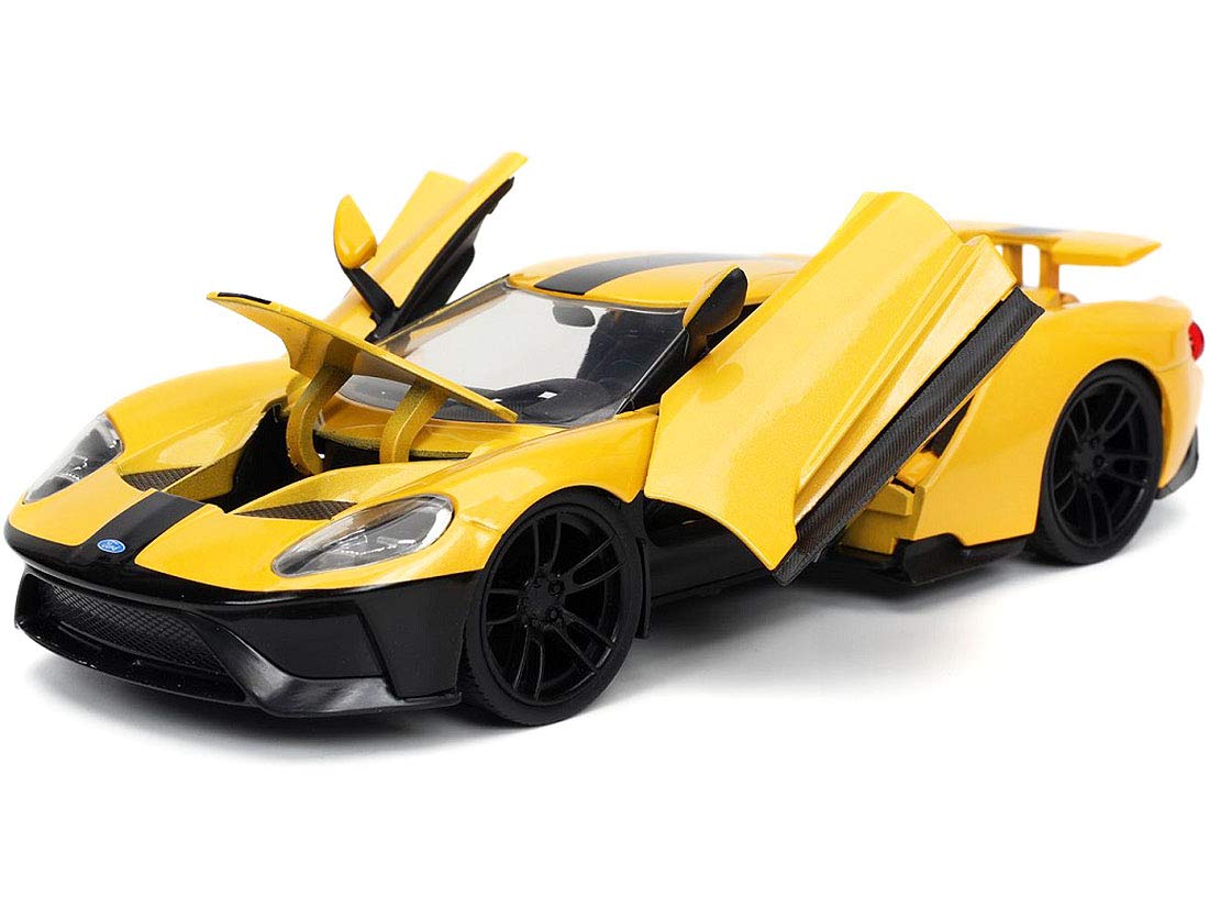 2017 Ford GT Желтый Черные Полосы Серия Гипер Спецификаций Литая Модель Машины Jada 32257 1/24
2017 Ford GT Желтый Черные Полосы Серия Гипер Спецификаций Литая Модель Машины Jada 32257 1/24