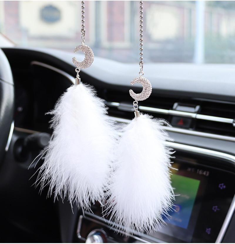 Автомобильный стиль Простой подвесной кулон для зеркала заднего вида Перо Страз StyleG
Автомобильный стиль Простой подвесной кулон для зеркала заднего вида Перо Страз StyleG