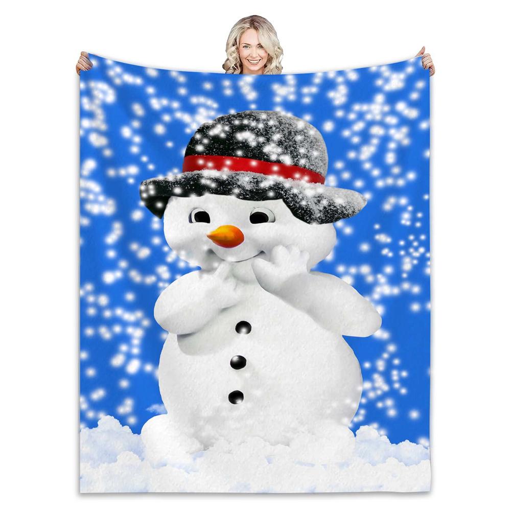 1pc Snowman Blanket Cozy Print Soft Blanket Skin Friendly, Casual, and Versatile Shawl for Sofa, Living Room, and Outdoor 75cmx90cm
1pc Snowman Blanket Cozy Print Soft Blanket Skin Friendly, Casual, and Versatile Shawl for Sofa, Living Room, and Outdoor 75cmx90cm