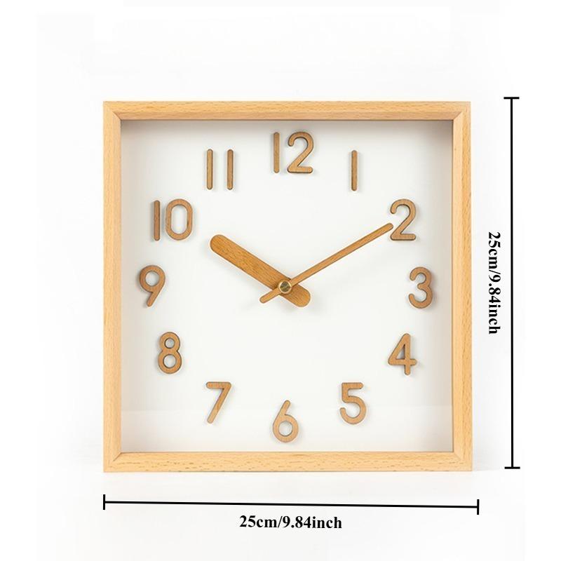 Wooden Wall Clocks Nordic Modern Simple Clock Household Living Room Silent Clock Elegant Luxury Home Decoration Aesthetic Design
Wooden Wall Clocks Nordic Modern Simple Clock Household Living Room Silent Clock Elegant Luxury Home Decoration Aesthetic Design