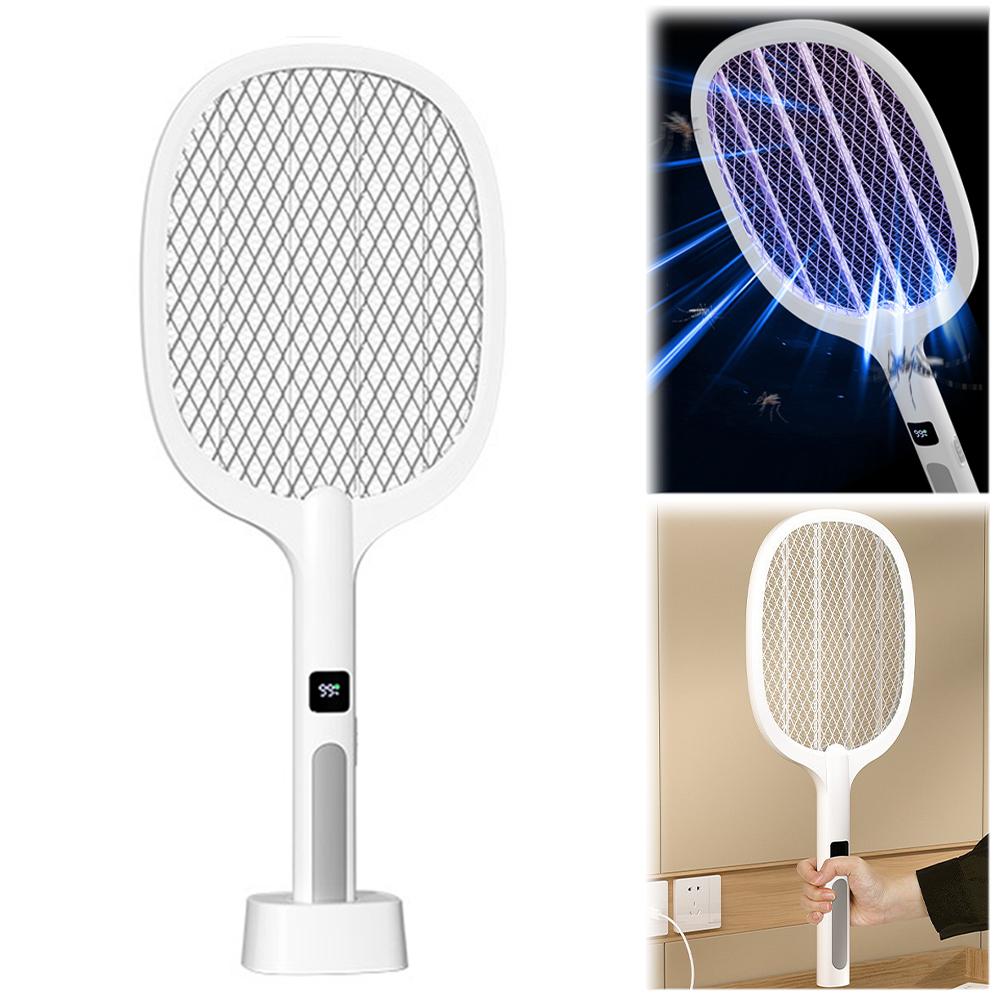 Bug Zapper Racket Rechargeable Electric Fly Swatter 2 in 1 Mosquitoes Trap Lamp for Indoor and Outdoor China Mainland
Bug Zapper Racket Rechargeable Electric Fly Swatter 2 in 1 Mosquitoes Trap Lamp for Indoor and Outdoor China Mainland