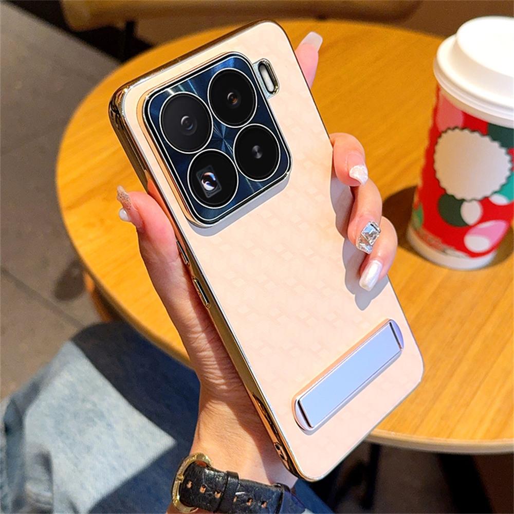 For Xiaomi 15 Pro Case PU Leather+PC Electroplated Phone Cover with Kickstand As Shown A
For Xiaomi 15 Pro Case PU Leather+PC Electroplated Phone Cover with Kickstand As Shown A